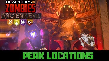 ANCIENT EVIL: PERK LOCATIONS (BLACK OPS 4 ZOMBIES DLC 2)