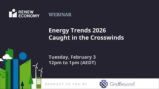 Webinar: Energy Trends 2026 – Caught in the Crosswinds