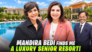 Mandira Bedi Shows Me Luxurious Ashiana Senior Living Resort! Pool, Clubhouse, Villas & Community! screenshot 3