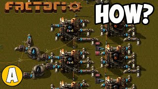Factorio how to use OIL REFINERY | Factorio Oil Refinery