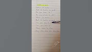 Thumbnail of Hurts So Good 🌼 ~ Astrid S #songlyrics