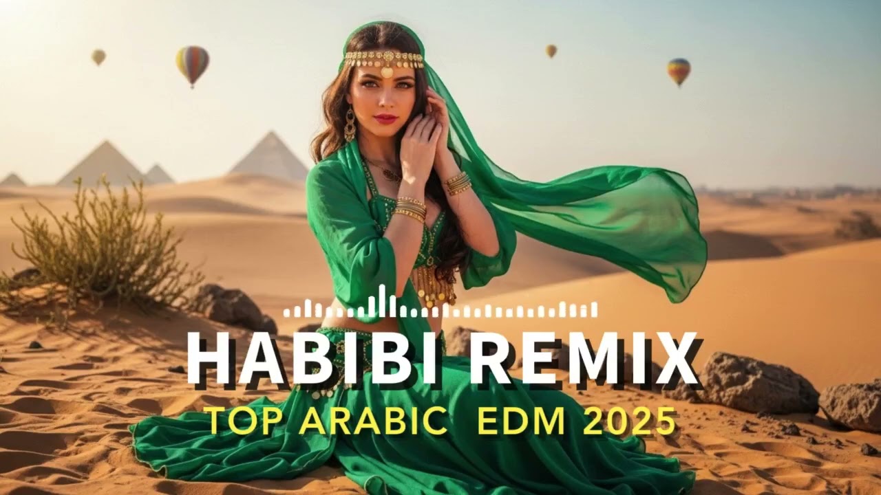 Feel the Heat 🔥 Habibi Remix | Trending Arabic EDM Night Vibes 2025
