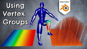 Hoe vertexgroepen te gebruiken | Blender 4.2-zelfstudie