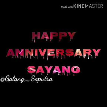 Status wa 30 detik-anniversary romantis