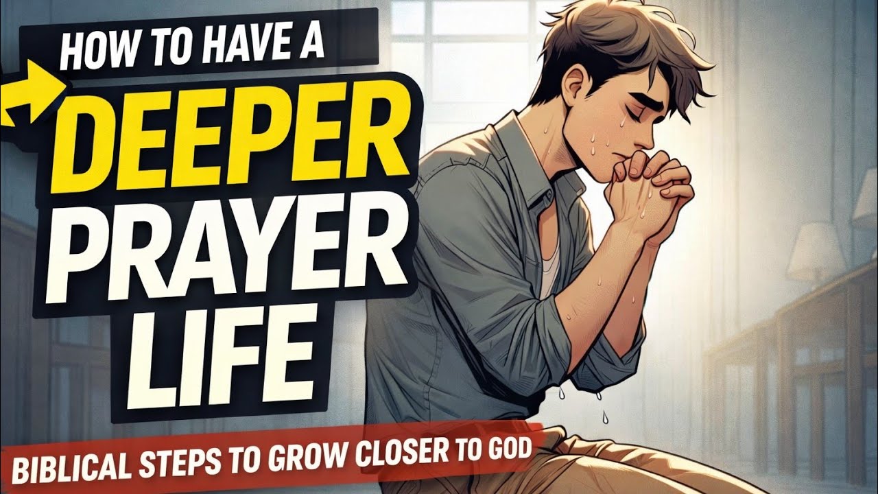 How to Have a Deeper Prayer Life | Biblical Steps to Grow Closer to God ...
