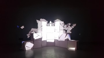 3D Projection Mapping on cubes