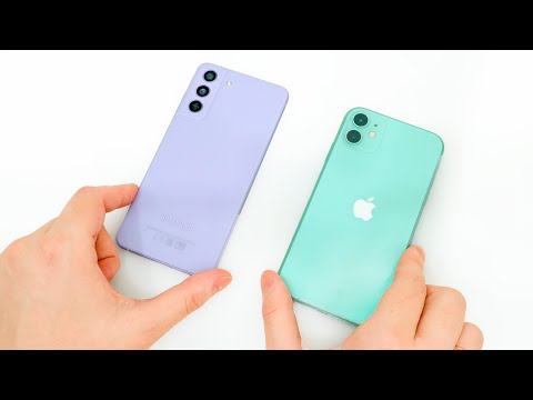 Что выбрать? Samsung Galaxy S21 Fe или iPhone 11? Что лучше?