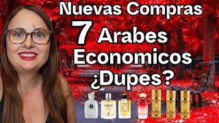 Nuevas Compras! 7 perfumes arabes economicos dupes de perfumes caros de @fragrancenet