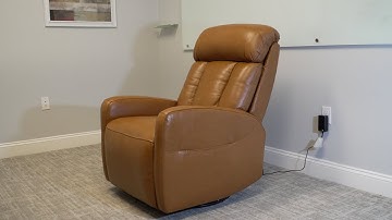 CHITA Leather Power Swivel Recliner Chair Review: Smooth Swivel, Power Comfort!