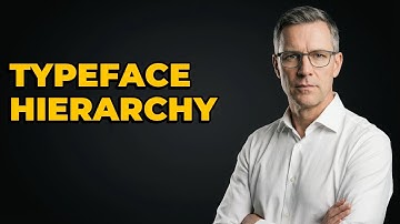 How Do Distinct Typefaces Aid Visual Information Hierarchy?