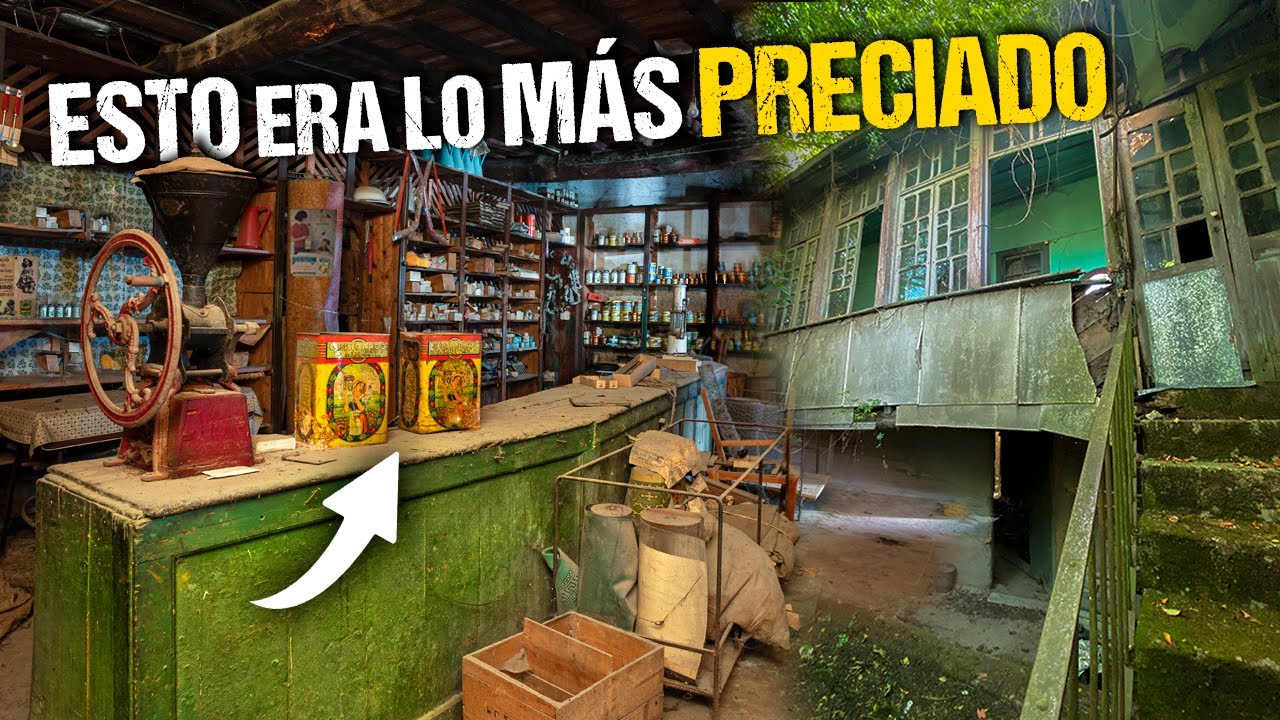 TIENDA CERRADA hace 40 AÑOS con TODO en su interior | Esto VENDÍAN en AQUEL TIEMPO