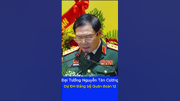 Đại tướng Nguyễn Tấn Cương phát biểu chỉ đạo Đại hội Đảng bộ Quân đoàn 12