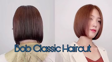 Hướng Dẫn Cắt Kiểu Tóc Bob Cơ Bản | bob classic haircut
