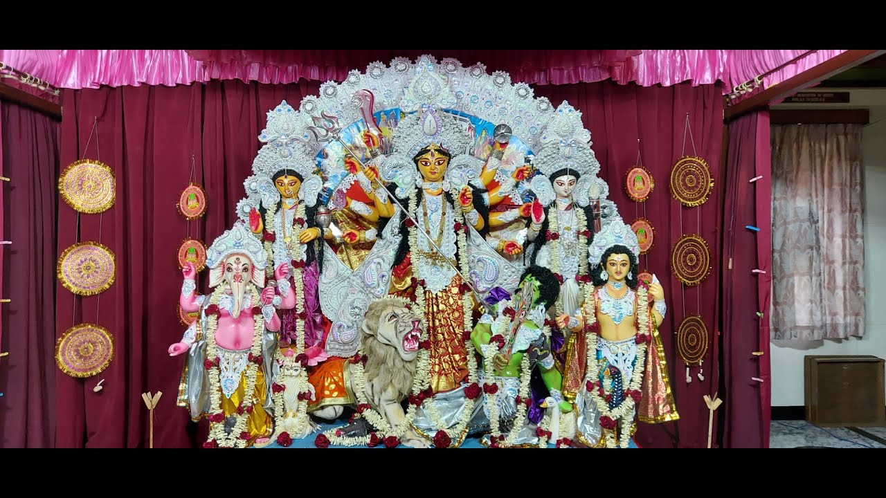 Sri Sri Durga Puja Saptami (Sandhya Arati) 22.10.2020