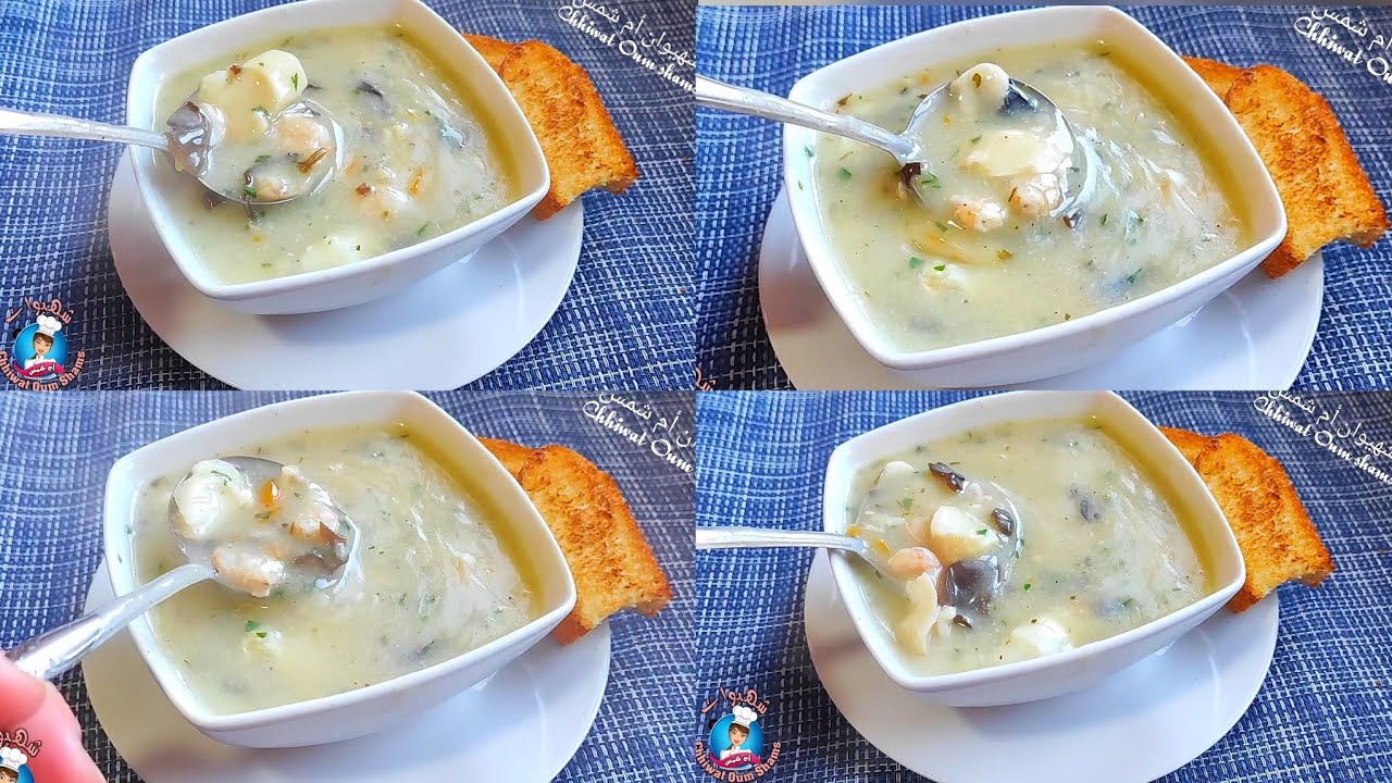 شوربة عاملة حالة عند مول الحوت حضريها في 10دقائق لذيذة وكلها طاقة وخفيفة على المعدة عامرة فوائد