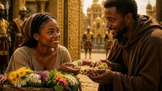 She Sold Flowers at the Palace Gate — She Never Knew the Buyer Was the Prince | African Folktale