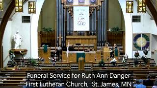 Funeral Service for Ruth Ann Danger, September 7, 2022