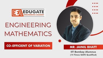GATE | Engineering Mathematics | Co-Efficient of Variation