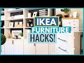 DIY IKEA FURNITURE HACKS | Build Custom Designs!
