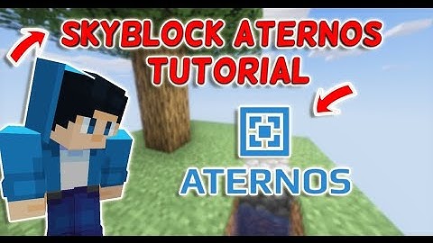 How to Make SkyBlock Server in Aternos | How To Make Hypixel SkyBlock Server in Aternos | JAVA + PE