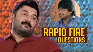 Aravind Swamy Superb Answers To Harish Shankar Questions | Rapid Fire | TFPC