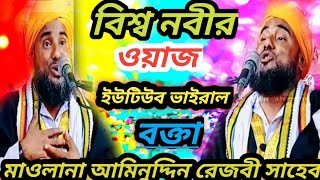 Maulana aminuddin Saheb waz (Kolkata) বিশ্ব নবীর জীবনী ইতিহাস | আমিনুদ্দিন সাহেব নতুন ওয়াজ