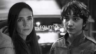 alex & melanie | snowpiercer | trauma