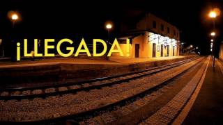 Vídeo de la llegada del tren FEVE en Espinosa de los Monteros