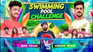 SWIMMING POOL CHALLENGE || THE SHIVAM