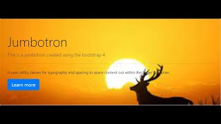 jumbotron background image bootstrap 4