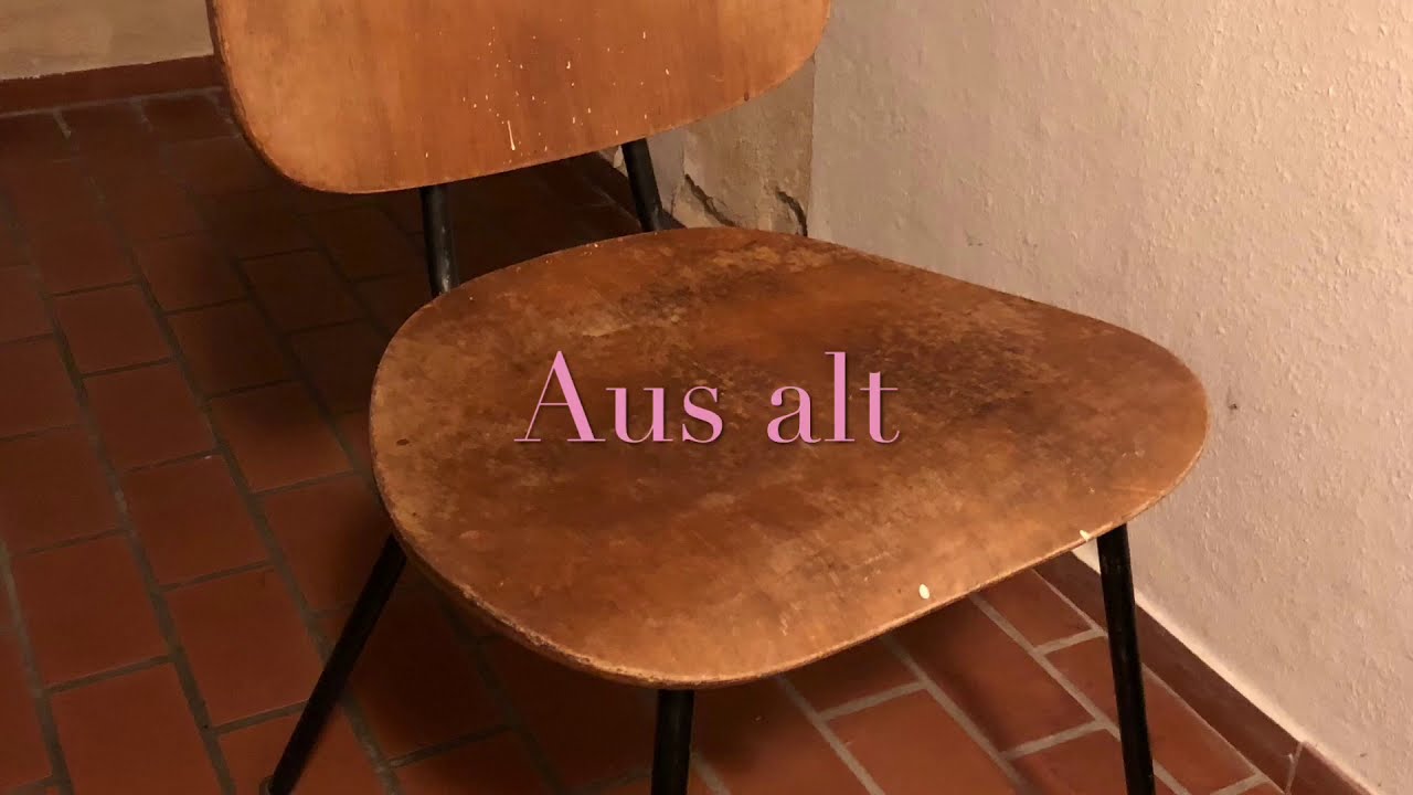 Restoring an old wooden chair YouTube