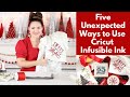 Five Unexpected Ways to Use Cricut Infusible Ink