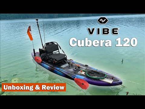 Vibe Kayaks Cubera 120 Unboxing and On The Water Review