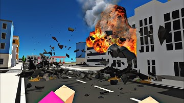 explosion in ssb2 | simple sandbox 2 1.5.8