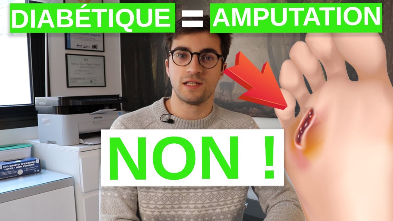 Pied diabétique = Amputation ? NON ! Réponse d'un Podologue
