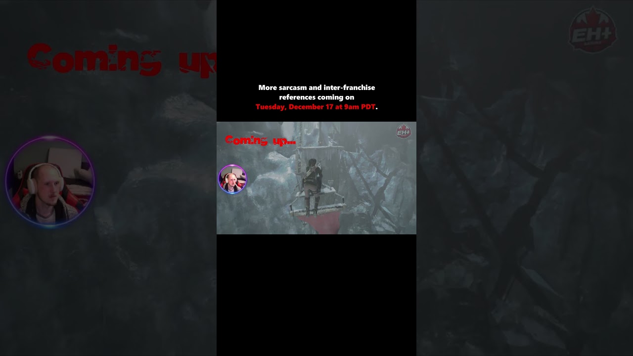 Sarcasm & inter-franchise references are back tomorrow at 9am PDT on YouTube 