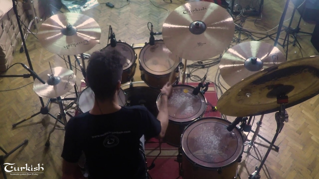 Turkish Cymbals John Blackwell Signature Series ( Playing with drums 1 )