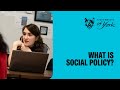 What is social policy