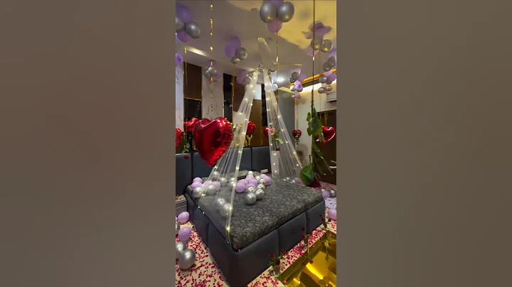 Room decoration ideas...#roomdecor #roomdecoration #decoration #balloondecoration #surprise #shorts