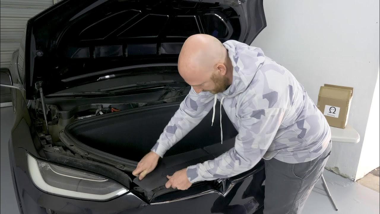 Tesla Model X 12V Battery Installation (Ohmmu) YouTube