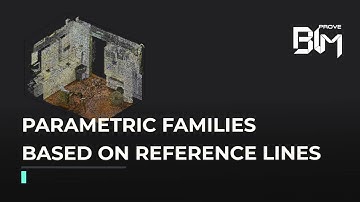 Parametric families based on reference lines in Revit