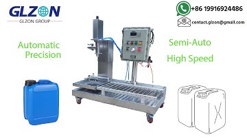 Automatic Jerry Can Filling Line and Capping Machine for Engine Oils – 10L to 25L