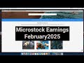 Microstock Earnings | February 2025