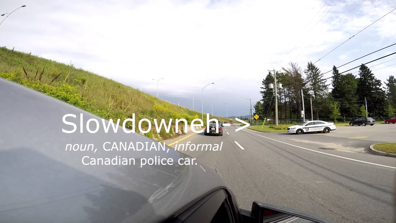 Canadian hoser gets instant karma YouTube