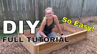 CHEAPER! How to Build a Raised Garden Bed! 2024