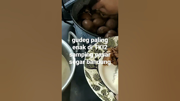 GUDEG JOGYA MONGGO MAMPIR DI KOTA BANDUNG