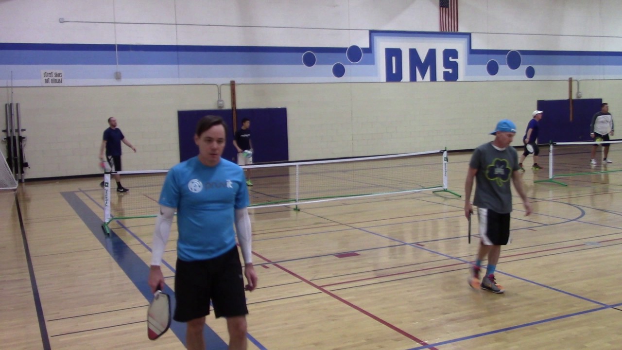 Eau Claire Pickleball TournamentRR OMD Chris Wong/Jordan Hanisch v Ian