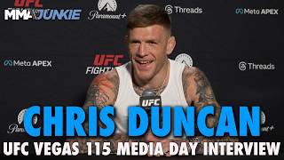 Chris Duncan: 'I'm on a different level' for Renato Moicano main event | UFC Vegas 115