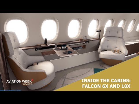 Inside the Cabins: Falcon 6X and 10X