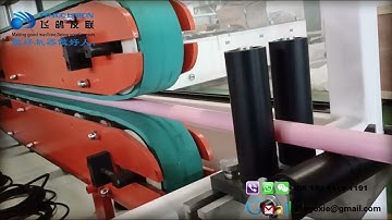 high speed PE pipe production line
